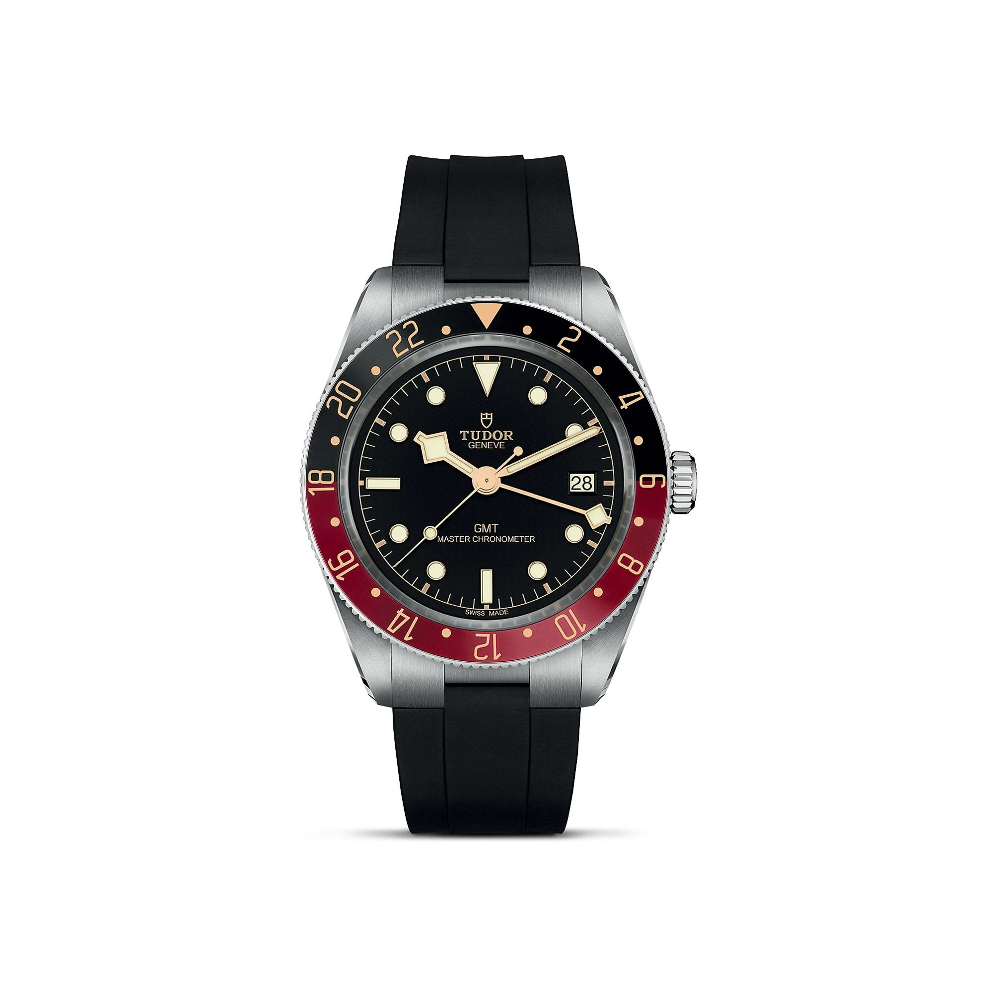 Montre TUDOR Black Bay 58 GMT, Boîtier En Acier, 39 Mm, Bracelet En Caoutchouc