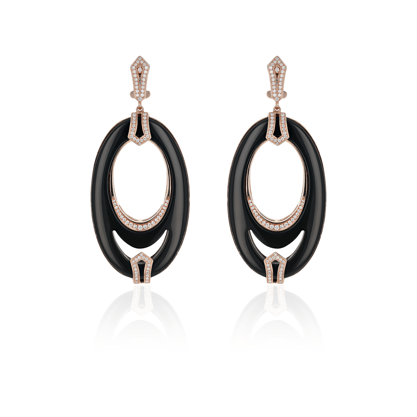 Boucles d’Oreilles Colors of Morocco Couleur Onyx