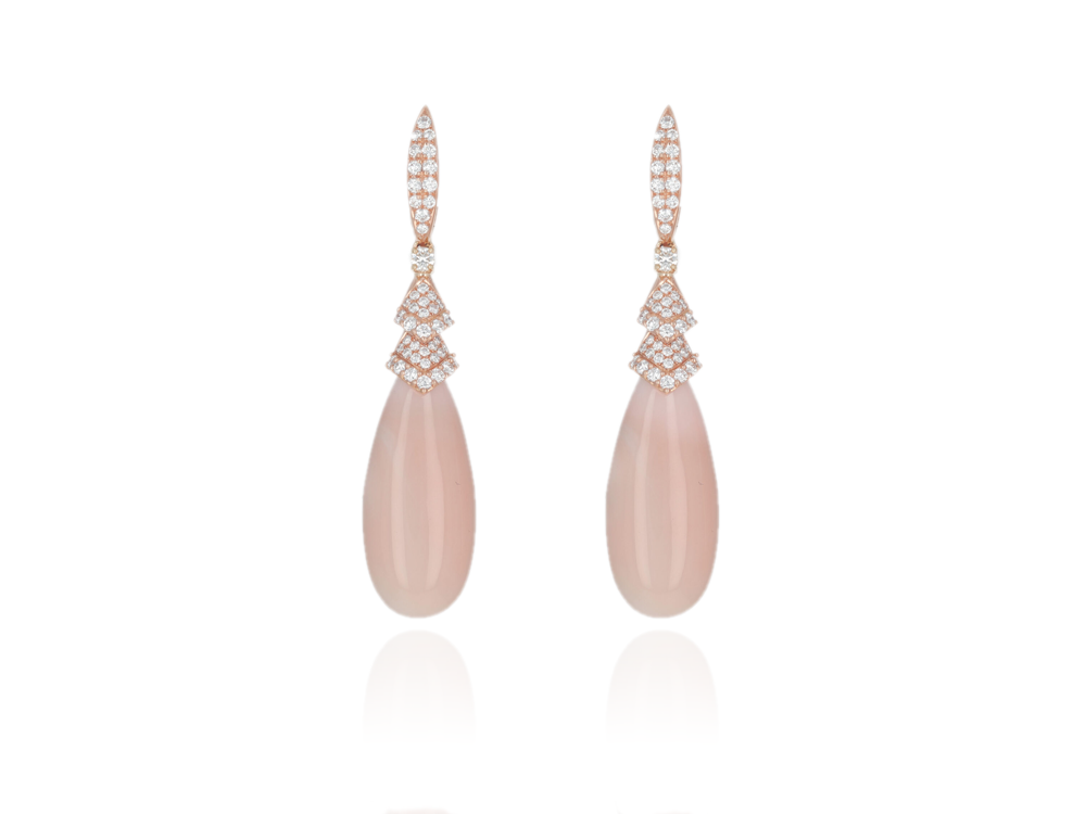 Boucles d’Oreilles Corail