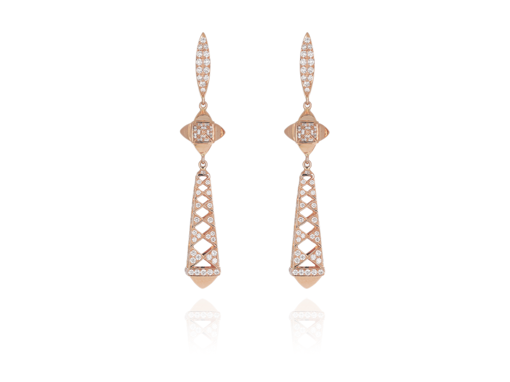 Boucles d’Oreilles Moucharabieh