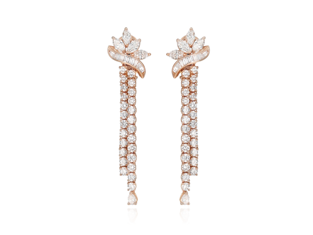 Boucles d’Oreilles d’Exception Fleur