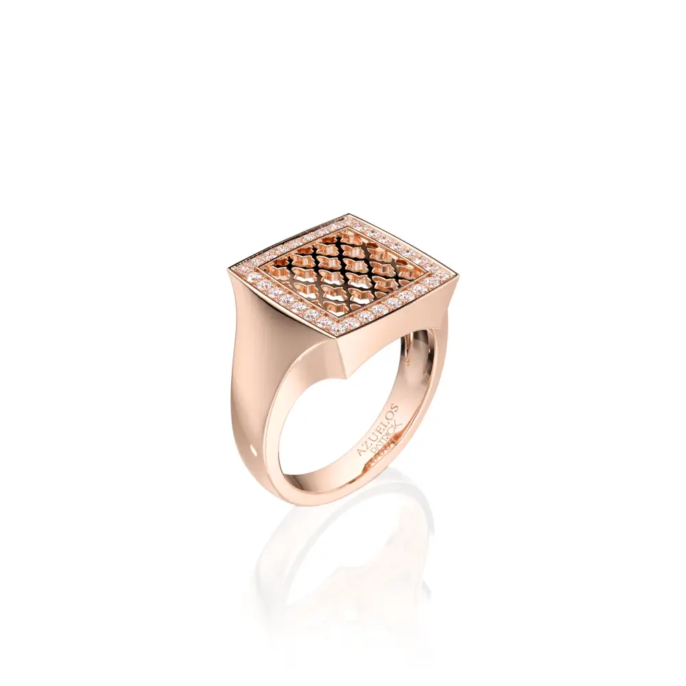 Chevalière Carré Tastir