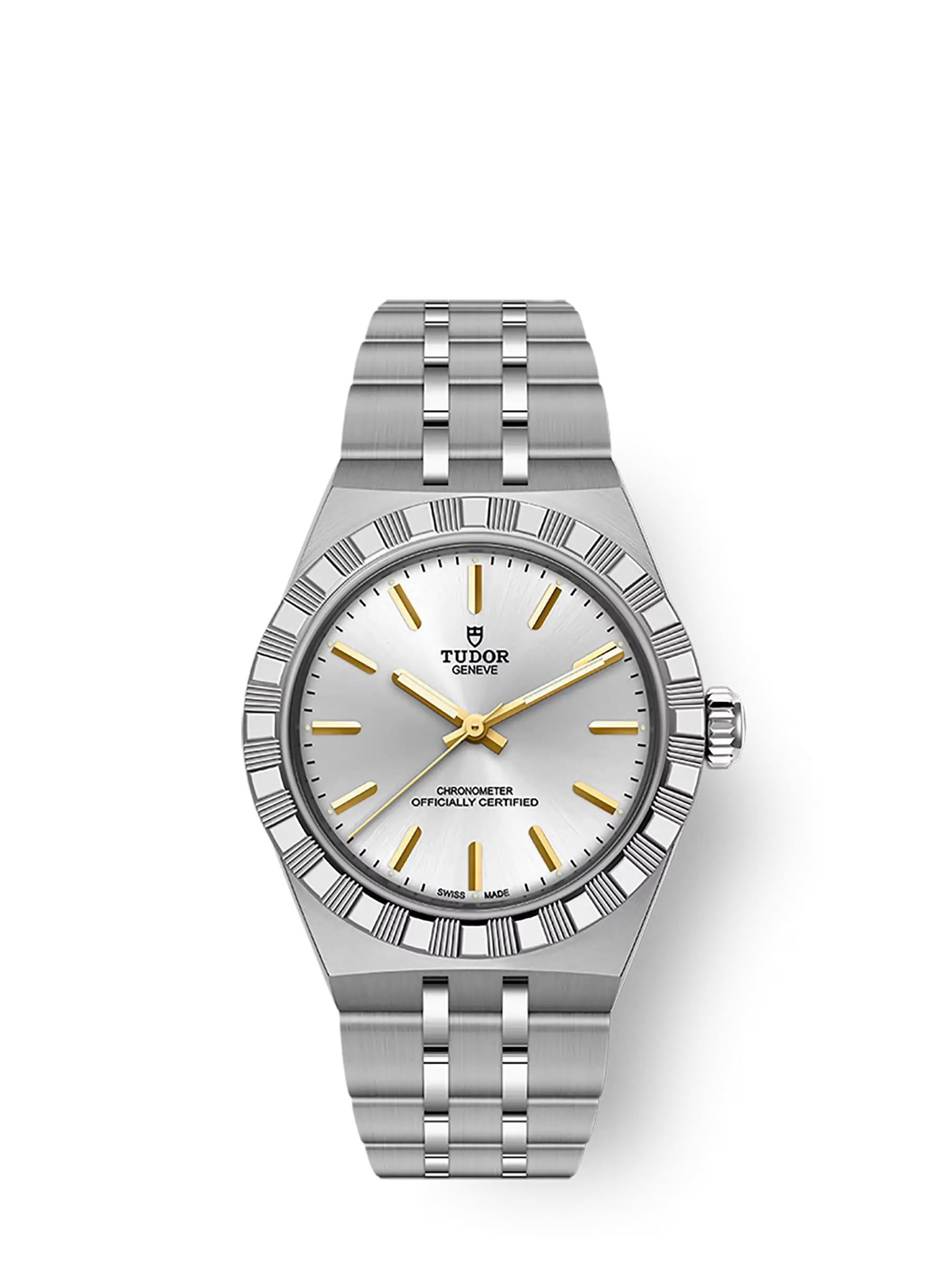 TUDOR Royal boîtier en acier, 30 mm cadran argenté