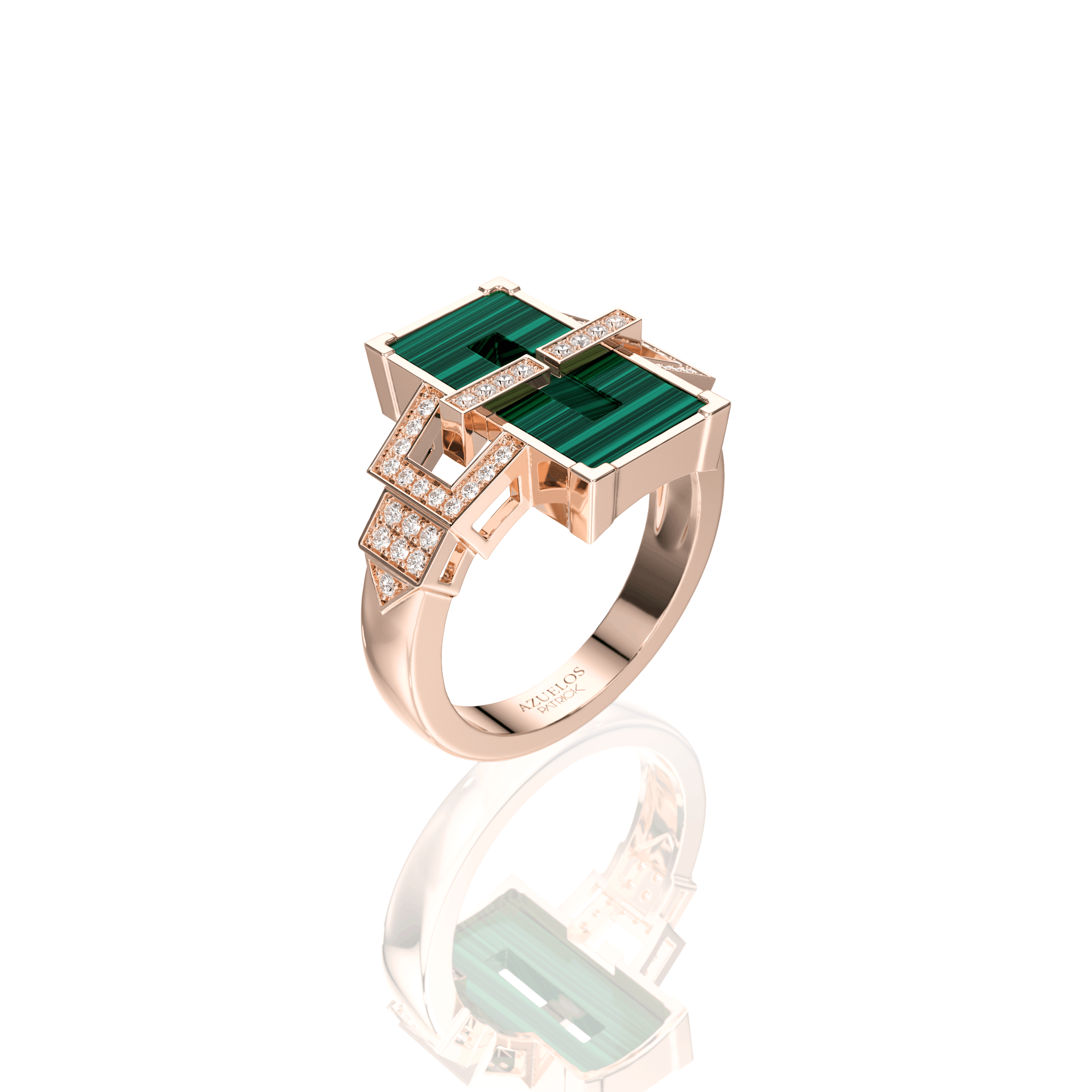 Bague Museum 2 Malachite