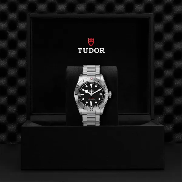 Montre TUDOR Black Bay Steel boîtier en acier 41 mm, bracelet en acier
