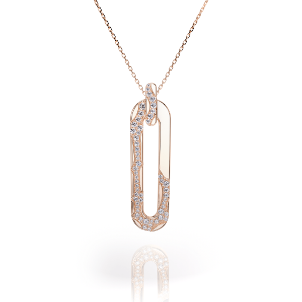 Pendentif Ruisseau Ovale
