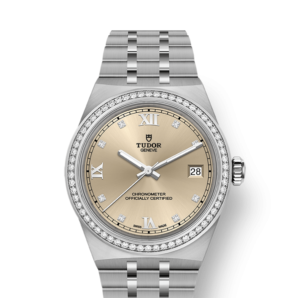 TUDOR Royal boîtier en acier, 36 mm cadran ivoire