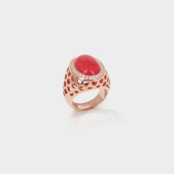 Bague Corail