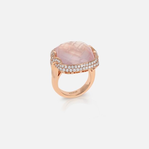 Bague Quartz Rose