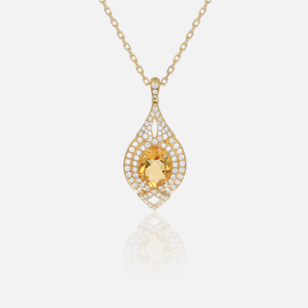 Pendentif Citrine